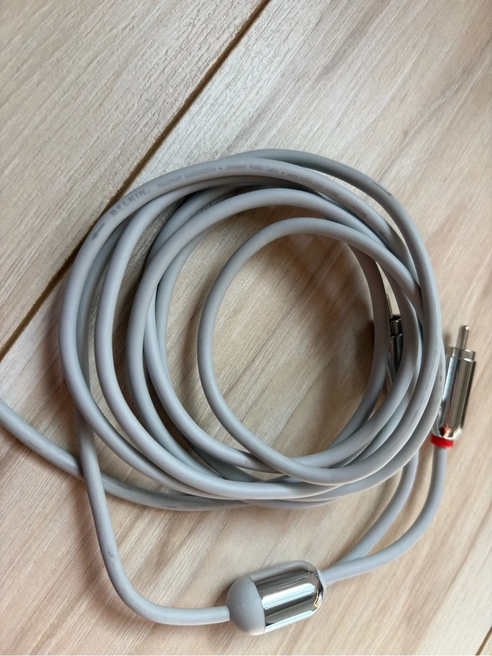 Belkin 3.5mm to RCA Audio Cable Premium AUX Stereo Adapter Red White Home Audio
